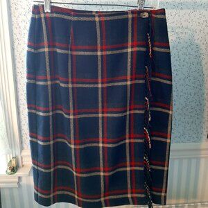 Sag Harbor Plaid Skirt